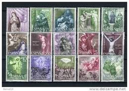 España 1962. Edifil 1463-77 ** MNH. - Ungebraucht