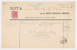 Em. 1872 Leeuwarden - Veendam - Wildervank - Debet Nota - Ohne Zuordnung