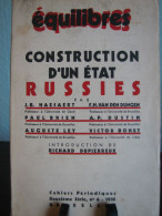 Construction D'un état Russies HAESAERT, VAN DEN DUNGEN,... 1935 - 1900 - 1949