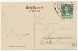 Treinblokstempel : Schagen - Alkmaar I 1924 - Unclassified