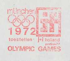 Meter Cover Netherlands 1972 Olympic Games Munchen 1972 - Helmond - Autres & Non Classés