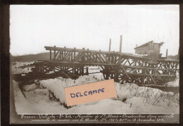 Frasne-Vallorbe - Remblai De Ste Marie - Construction  Passerelle De Service Sur Le Doubs - 18 Nov 1812 - Reproduction - Autres & Non Classés