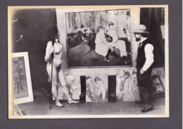 Vente Immediate CPSM Toulouse Lautrec Dans Son Atelier Vers 1894 Artiste Peintre Et Femme Nue (Col. Viollet) - Künstler