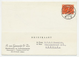 Firma Briefkaart Putten 1956 - Manufacturen / Confectie - Non Classés