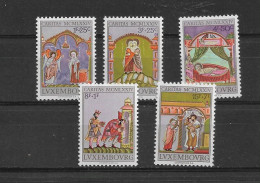 LUXEMBOURG   843/847  **    NEUFS SANS CHARNIERE - Unused Stamps