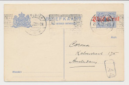 Briefkaart G. 117 I Deventer - Amsterdam 1923 - Postal Stationery