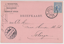 Firma Briefkaart Groningen 1897 - Huishoudelijke Artikelen - Ohne Zuordnung