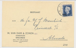 Firma Briefkaart Enschede 1949 - Fabrikanten - Non Classés