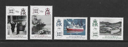 GEORGIE DU SUD 1988 LLOYD- BATEAUX YVERT N°188/191 NEUF MNH** - Ships