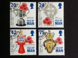 ISLE OF MAN MI-NR. 684-687 GESTEMPELT(USED) ROYAL BRITISH LEGION 1996 - Man (Eiland)