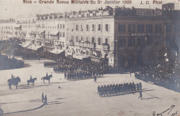 NICE(REVUE MILITAIRE) CARTE PHOTO - Andere & Zonder Classificatie