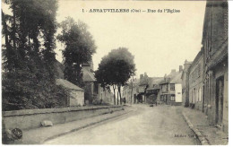 Ansauvillers Rue De L'église, Très Rare - Andere & Zonder Classificatie