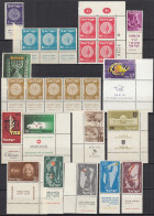 ISRAEL  25 Marken,  Postfrisch **, 1950-1956 - Nuevos (con Tab)
