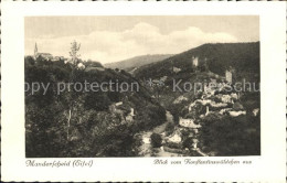 72094374 Manderscheid Eifel Panorama Blick Vom Konstantinswaeldchen Aus Mandersc - Manderscheid