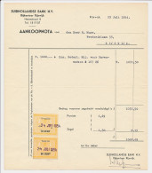 Beursbelasting 70 CENT / 80 CENT Den 19.. - Rijswijk 1954 - Revenue Stamps