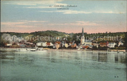 72094347 Pfaffendorf Koblenz Ortsansicht Mit Kirche Rhein Dampfer Pfaffendorf Ko - Koblenz