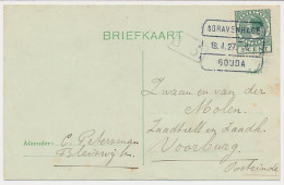 Treinblokstempel : S Gravenhage - Gouda II 1927 - Ohne Zuordnung