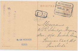 Treinblokstempel : Vlissingen - S Hertogenbosch III 1926 (Goes) - Unclassified