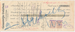 Plakzegel -.50 / 3.- Den 19.. - Wisselbrief Den Haag 1918 - Revenue Stamps