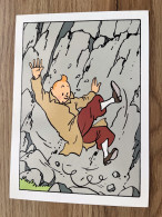 CARTE DOUBLE AVEC ENVELOPPE / TINTIN - LE SCEPTRE D'OTTOKAR - ETAT NEUF - Stripverhalen