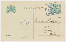 Treinblokstempel : Nijmegen - Amsterdam B 1914 ( Bussum ) - Ohne Zuordnung