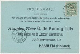 Kleinrondstempel Oosterland (ZL:) 1901 - Ohne Zuordnung