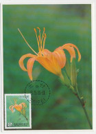 Maximum Card China 1985 Flower - Other & Unclassified