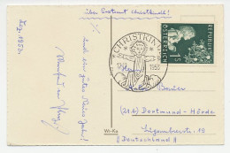 Card / Postmark Austria 1953 Christkindl - Christmas