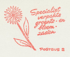 Proof / Test Meter Strip Netherlands 1966 Flower - Other & Unclassified