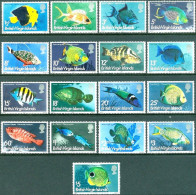 VIRGIN ISLS. 1975 FISH DEFINITIVES** - Fische