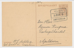 Treinblokstempel : Helder - Amsterdam B 1924 - Unclassified