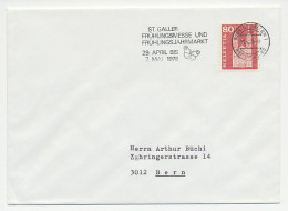 Cover / Postmark Switzerland 1978 Butterfly - Spring Fair - Other & Unclassified