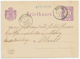 Naamstempel Stolwijk 1879 - Lettres & Documents