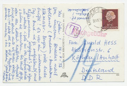 Em. Juliana Arnhem - Kothen DDR - Beport / T - Nachgebuhr - Unclassified