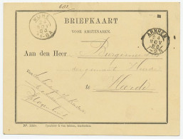 Kleinrondstempel Arnhem 1883 - Unclassified