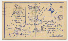 Postal Stationery USA 1951 New Port - Rhode Island - Aardrijkskunde