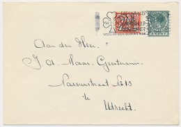 Envelop G. 25 B / Bijfrankering S Gravenhage - Utrecht 1941 - Postal Stationery