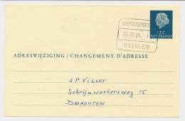 Treinblokstempel : S Hertogenbosch - Haarlem I 1969 - Ohne Zuordnung