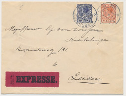 Spoorweg Expresse Poststuk Winschoten - Leiden 1932 - Unclassified