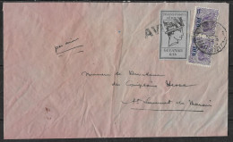 226 - FRANCE - GUYANE - 1922 - AIR MAIL - RARE - COVER  - FORGERY, FALSE, FAUX, FAKE, FALSCH - Andere & Zonder Classificatie