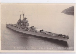 Carte Postale Bateau Militaire  Le Jean Bart Envoyée En 1956 De Toulon Francise Et Cachet De Marine  Réf 30800 - Andere & Zonder Classificatie