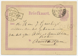 Trein Haltestempel Velp 1877 - Lettres & Documents