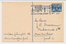 Briefkaart G. 243 Locaal Te Amsterdam 1943 - Entiers Postaux