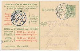 Spoorwegbriefkaart G. NS216 G - Nijmegen - Groesbeek 1931 - Ganzsachen
