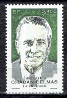 Hommage à Jacques Chaban-Delmas - Unused Stamps