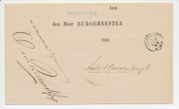 Naamstempel Gramsbergen 1882 - Cartas & Documentos