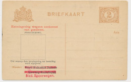 Spoorwegbriefkaart G. NS88a-I A - Postal Stationery