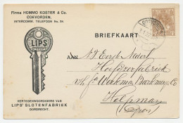 Firma Briefkaart Coevorden 192 - Lips / Sleutel - Ohne Zuordnung