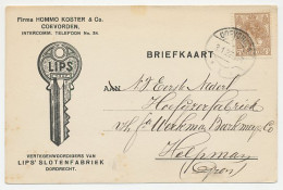 Firma Briefkaart Coevorden 192 - Lips / Sleutel - Non Classés