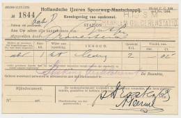 Spoorwegbriefkaart G. HYSM88a-I D - Locaal Te Haarlem 1918 - Material Postal